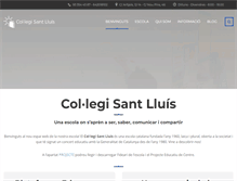 Tablet Screenshot of colsantlluis.com